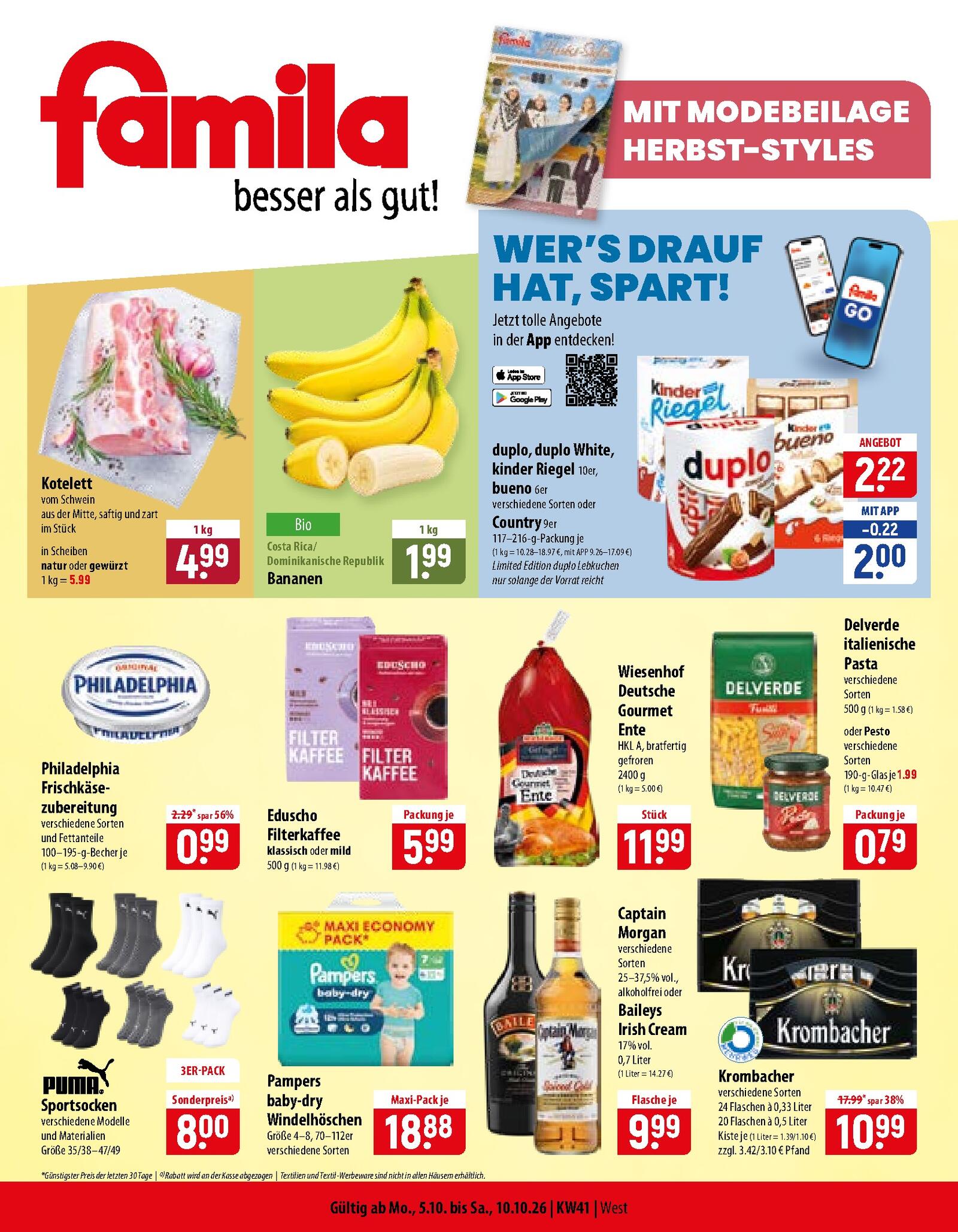 Famila Prospekt Flensburg 05.10.2026 - 10.10.2026