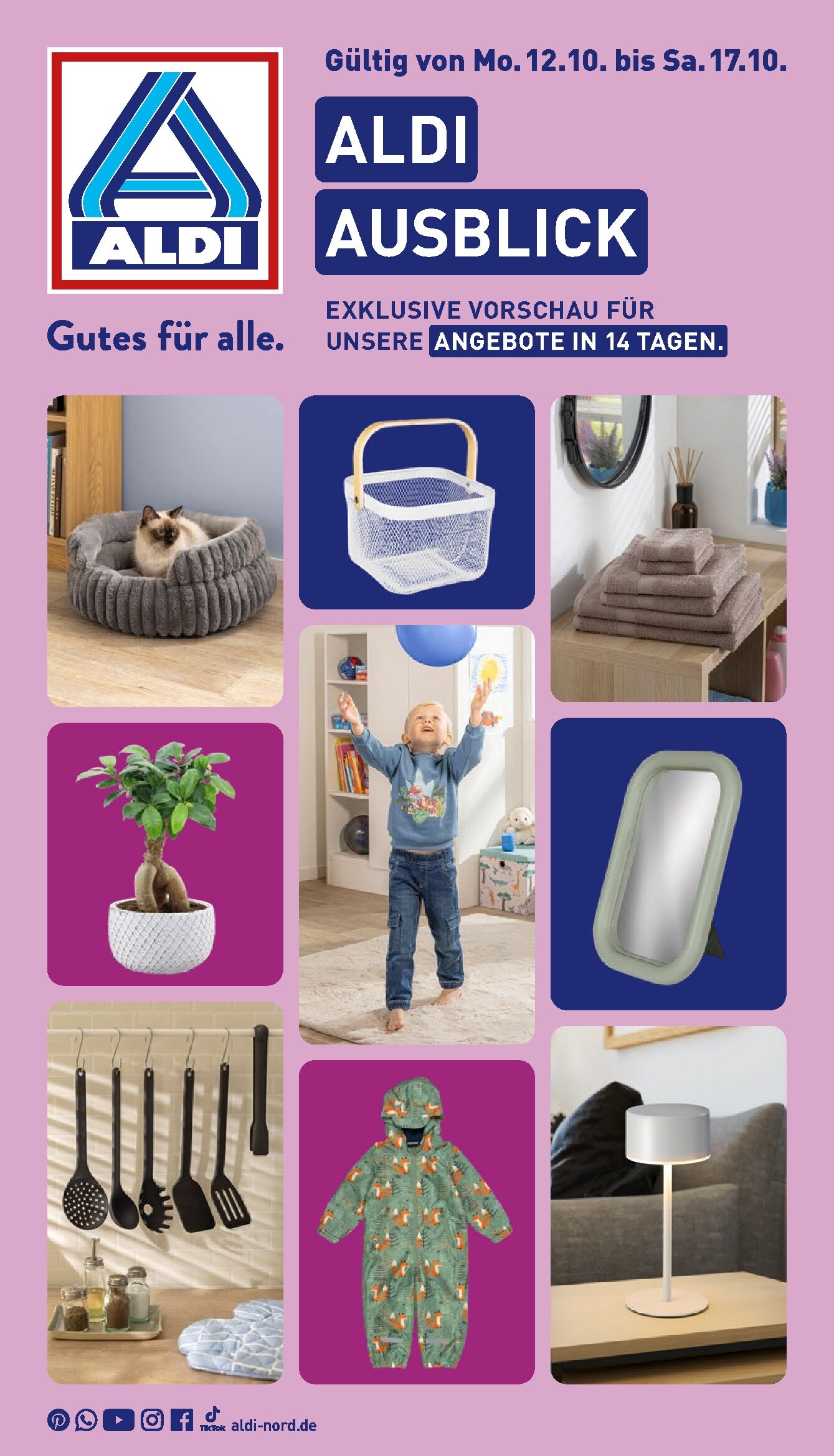 Aldi Prospekt Nord 12.10.2026 - 17.10.2026