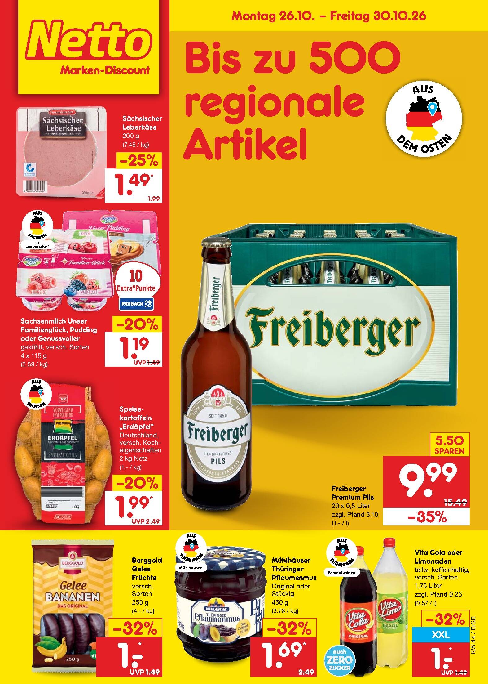 Netto Marken-Discount Erfurt Prospekt nächste Woche ab Montag