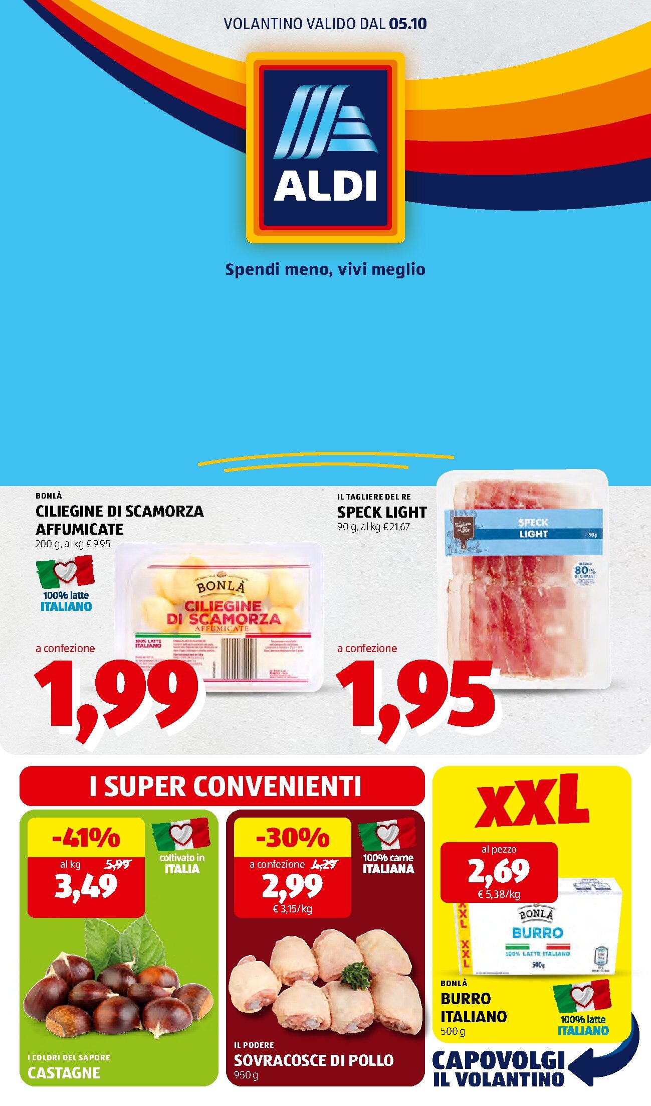 ALDI Volantino settimanale, pagina 1