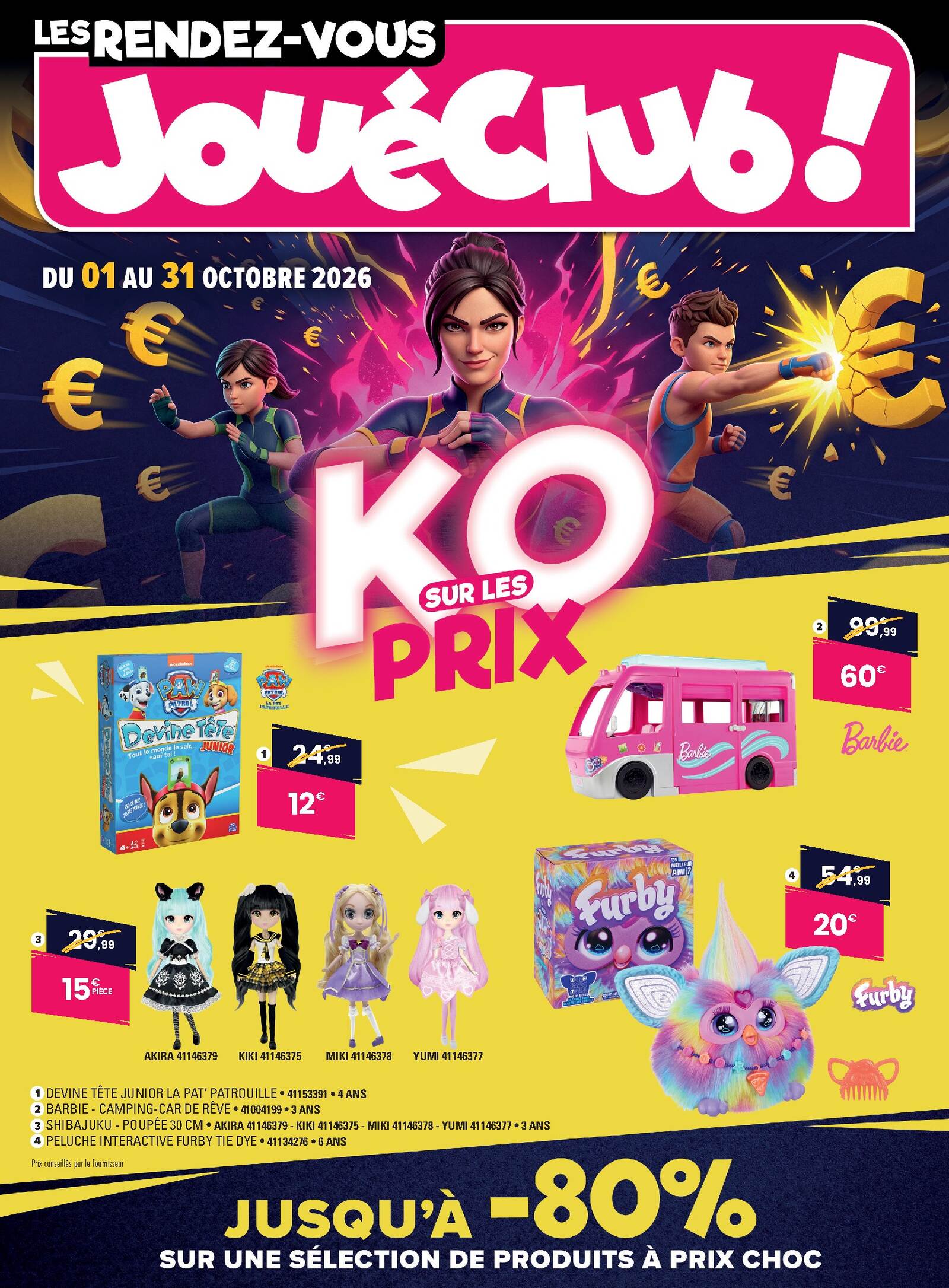 JouéClub Catalogue prix barrés, page 1
